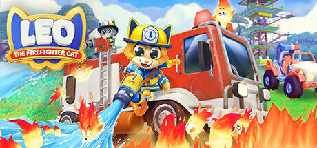 Leo The Firefighter Cat-TENOKE