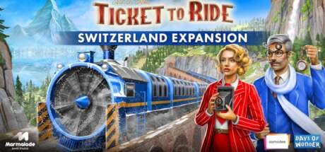 Ticket to Ride Switzerland Expansion-TENOKE